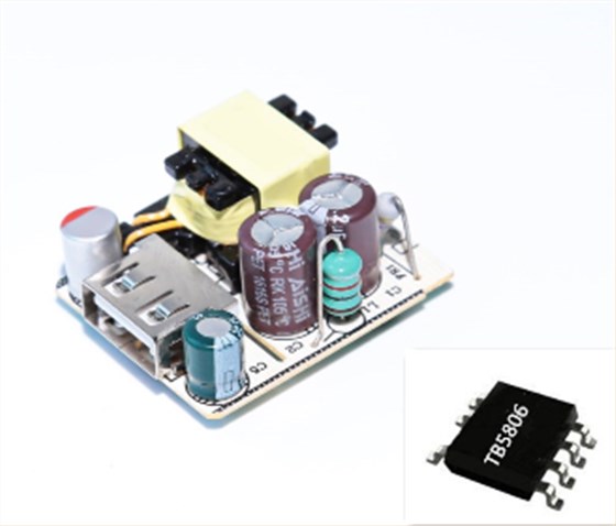 5W系列 5V1A能效六級方案 TB5806