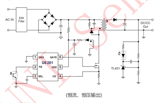 6201恒壓恒流輸出