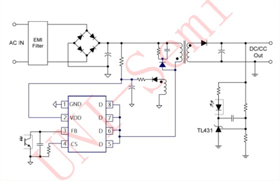 U6615S應(yīng)用簡圖