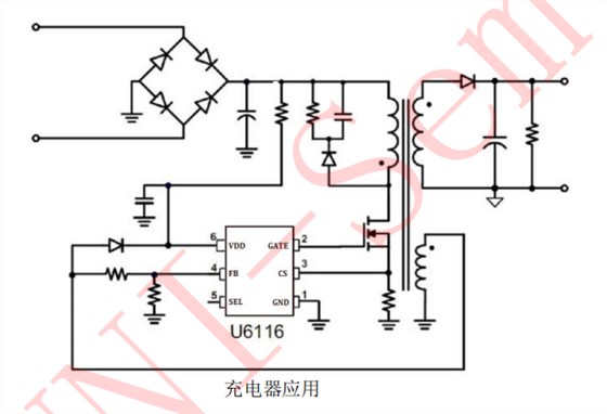 6116充電器應用