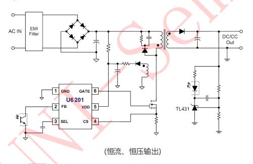 6201恒壓恒流輸出