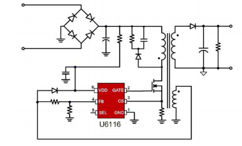 開關電源芯片U6116