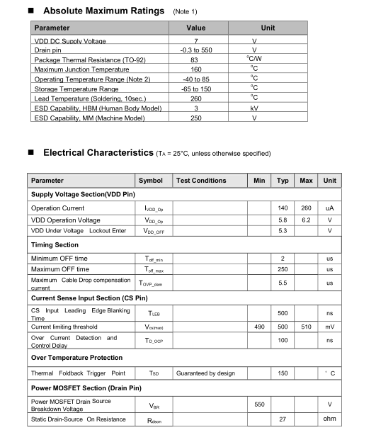 開關(guān)電源芯片U6113 