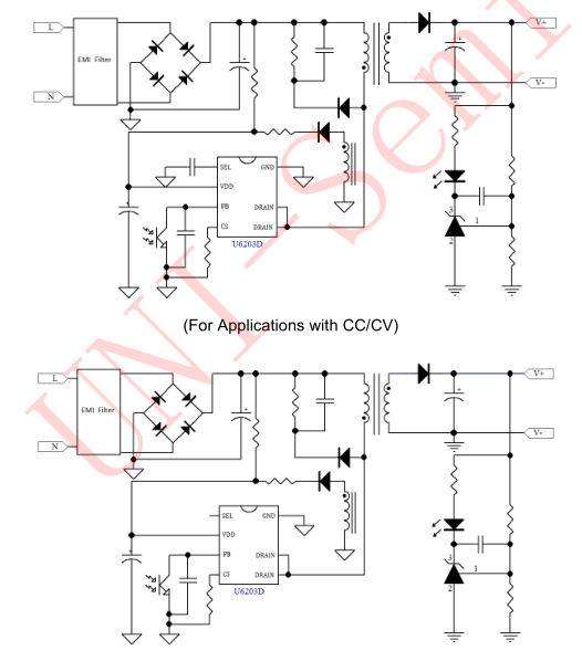 U6202SC應用簡圖 U6202SC應用簡圖